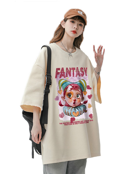 Fantasy Girl Oversize Short Sleeves T