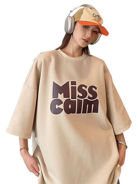 Miss Calm Oversize Short Sleeves T