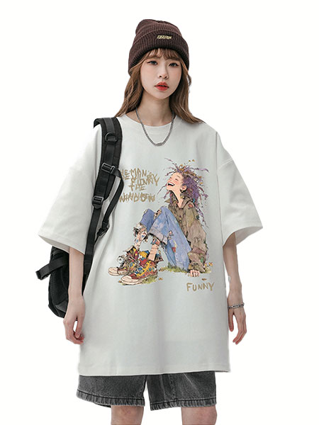 Funny Oversize Short Sleeves T
